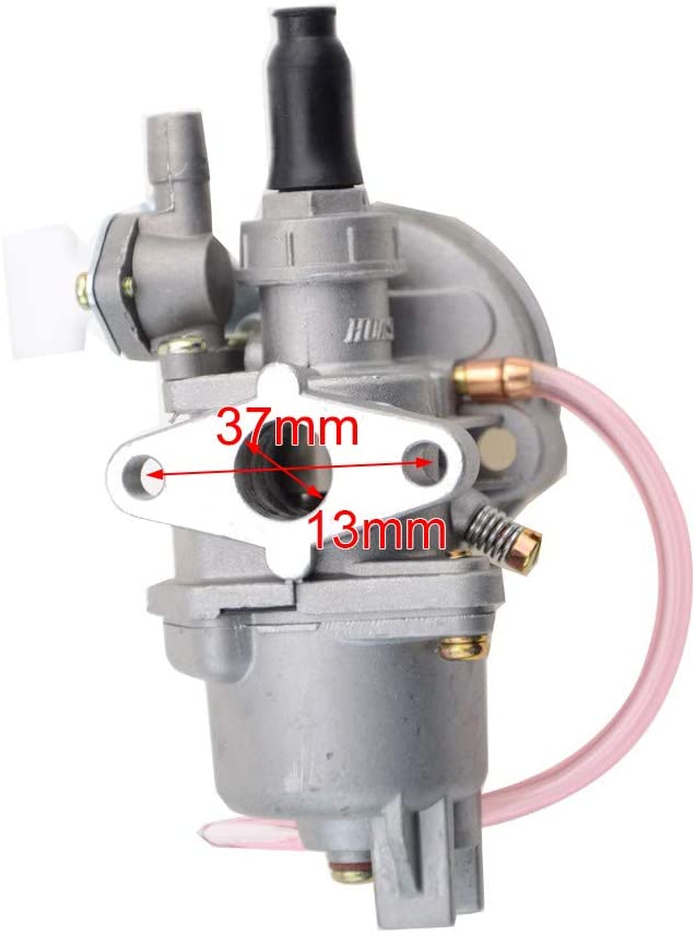 GOOFIT Carburetor with Gear Box Clutch Pad Replacement For 2 stroke 47cc 49cc Pocket Bike Mini Scooter