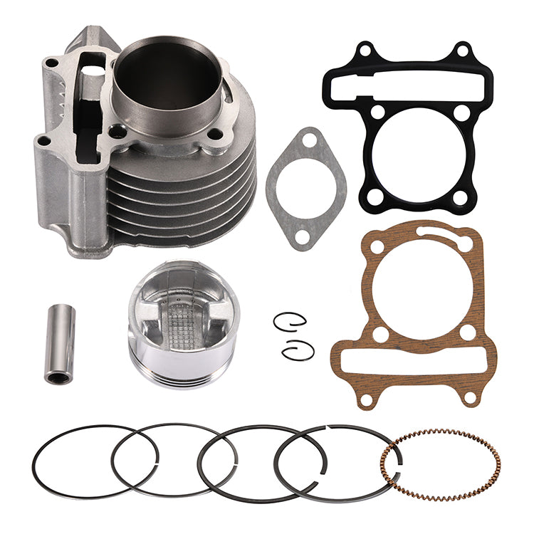 GOOFIT 57.4mm Cylinder Head 157QMJ 152QMI Engine Gaskets Parts With Gasket Spark Plug Replacement For 4 Stroke GY6 150cc ATV TaoTao Karting