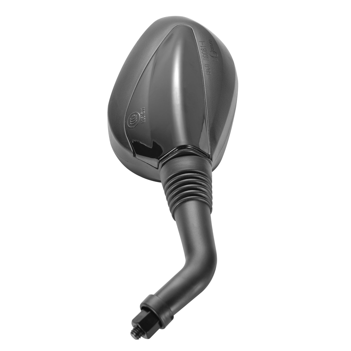 GOOFIT 8mm Black Rear View Mirror Replacement for GY6 50cc 125cc 150cc 250cc Scooter Moped Motorcycle