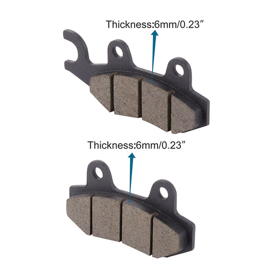GOOFIT Rear Break Pads Replacement For YY150T-28 ATV Bicycle Scooter Moped Motocross Dirt Bike off-road