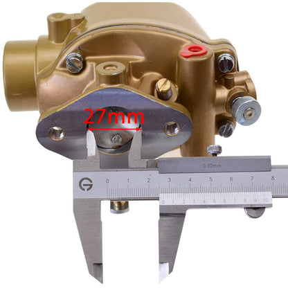 GOOFIT 27mm Carburetor with Gaskets Replacement for EAE9510C TSX428 TSX580 Tractor Golden Jubilee NAA NAB 600 700