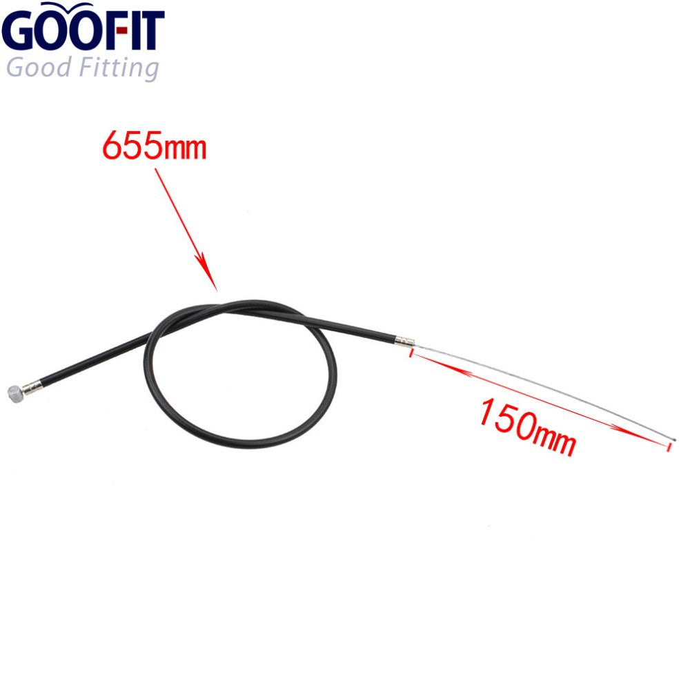 GOOFIT 25.79" Front Brake Cable Replacement For 2 stroke 47cc 49cc Pocket Bike