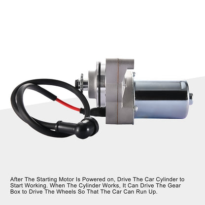 GOOFIT Top Electric Starter Motor Replacement for 50cc 70 cc 90cc 100 cc 110cc 125 cc 4 Stroke Engine Dirt Bikes Go Karts ATVs Pit Bike