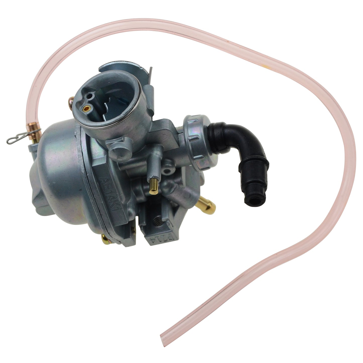 GOOFIT Carburetor with Hand Choke Replacement for Kandi 60cc Pit Pocket Dirt Bike ATV Motorcycle