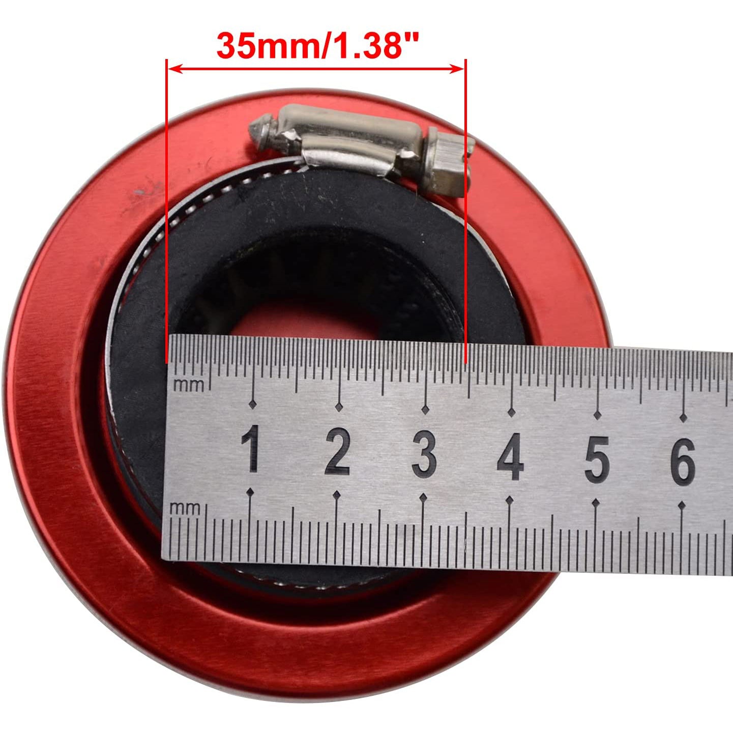 GOOFIT 35mm Motorcycle Air Filter Replacement For ATV Dirt Bike Go Kart Quad Dune Buggy ATV