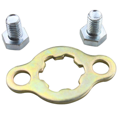 GOOFIT 17mm Engine Sprocket Retainer Plate Sets Replacement For 50cc 70cc 90cc 110cc 125cc ATV Dirt Bike Go Kart Pit Bike Dune Buggy Quad