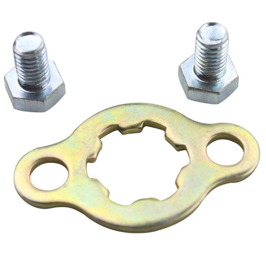 GOOFIT 17mm Engine Sprocket Retainer Plate Sets Replacement For 50cc 70cc 90cc 110cc 125cc ATV Dirt Bike Go Kart Pit Bike Dune Buggy Quad