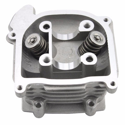 GOOFIT Cylinder Head with Valve Replacement for 4 Stroke GY6 49cc 50cc Scooter Moped 139QMA 139QMB Engine Part