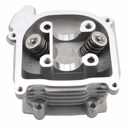 GOOFIT Cylinder Head with Valve Replacement for 4 Stroke GY6 49cc 50cc Scooter Moped 139QMA 139QMB Engine Part