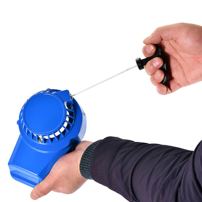 GOOFIT Alloy Pull Start Recoil Starter Replacement For 2 Stroke 47cc 49cc Pocket Dirt Bike Mini ATV blue