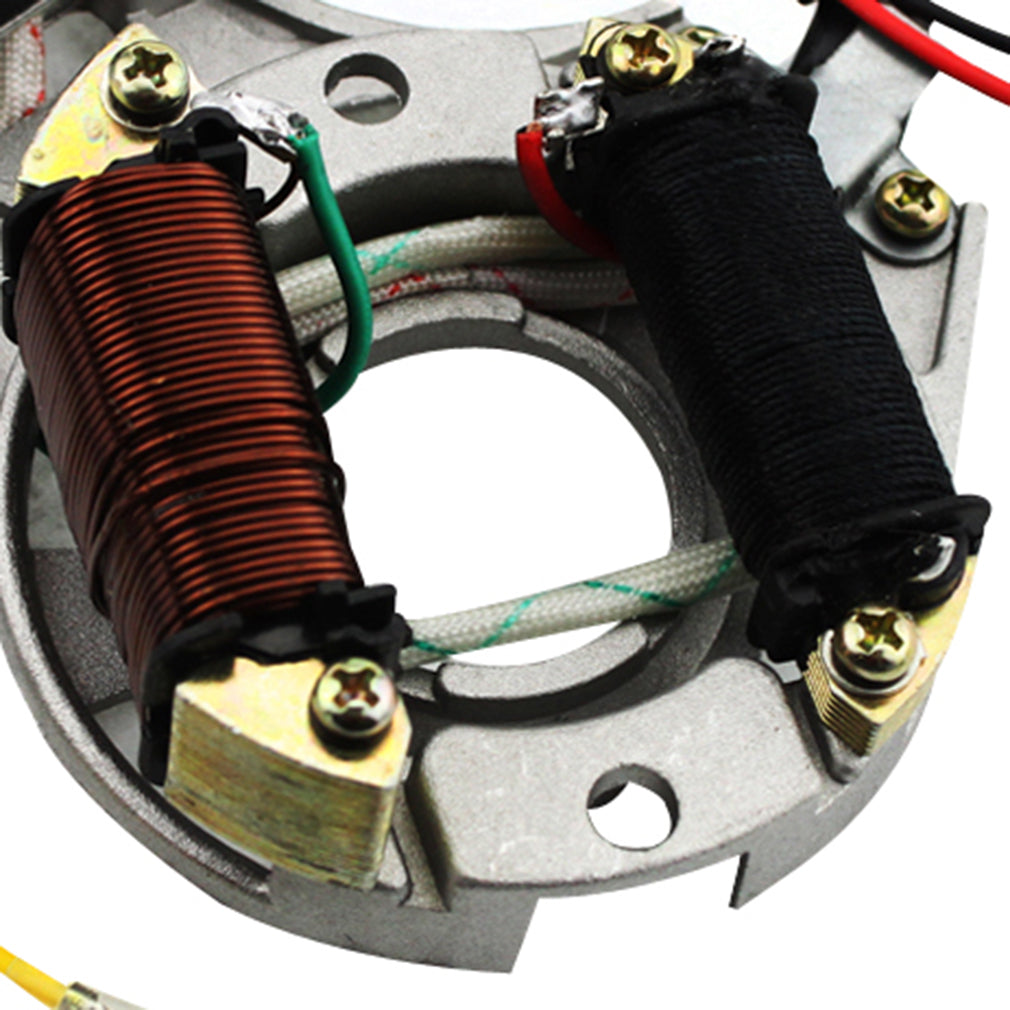 GOOFIT 2 Coil Magneto Stator Replacement for 50cc 70cc 90cc 110cc 125cc Taotao Kazuma SSR Baja Kick Start Dirt Bike ATV