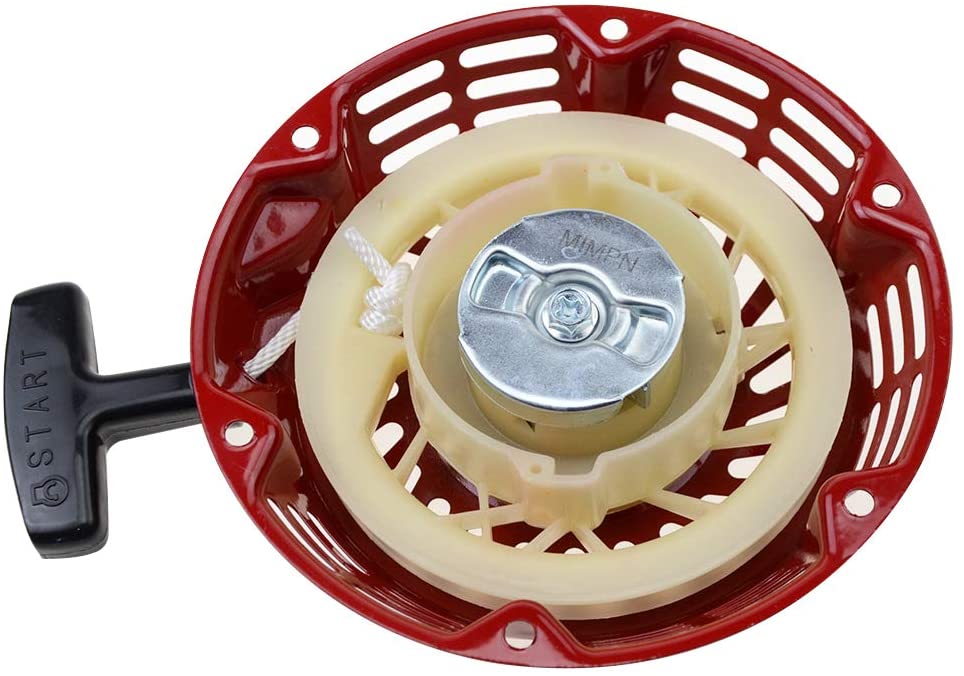 GOOFIT Pull Start Starter Recoil Coil Pully Parts Replacement for GX120 GX160 GX168 GX200 5.5hp 6.5hp Generator Parts