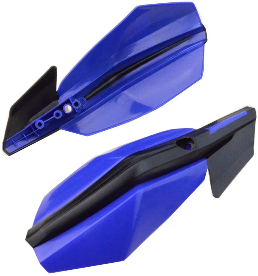 GOOFIT 7/8" 22MM Handguard Motocross Handlebar Hand Brush Guards Protector for Motocross Dirt Bike ATV Off Road Blue