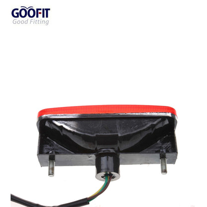 GOOFIT Motorcycle Brake Rear Tail Light Tail Brake Stop Lamp Light Replacement For FC50 Beat Chaly 50 Scooters ATV Moped Bicycles