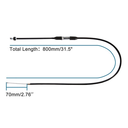 GOOFIT 31.5" Motorcycle Throttle Cable Shifter with Adjuster Replacement For 50cc 70cc 90cc 110cc 125cc Dirt Bike China Moped Scooter Chinese Scooter