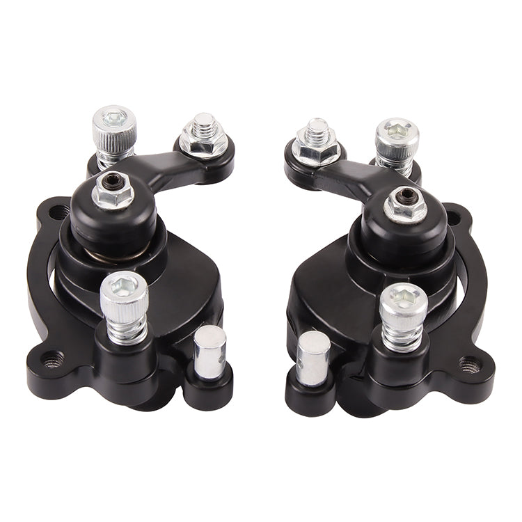 GOOFIT  2pcs Front and Rear Disc Brake Caliper Replacement for 47cc 49cc 2stroke Pocket Bike Mini Bike