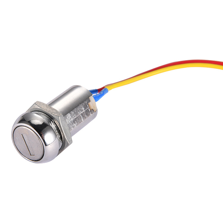 GOOFIT 2 Wire Iron Key Ignition Switch Locking Keys Replacement for Electric Scooters ATV Motorbike Motorcycle Ignition Starter