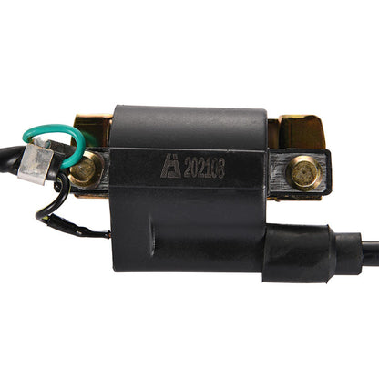 GOOFIT Ignition Coil with Shield Replacement For 50cc 70cc 90cc 110cc 125cc ATV Dirt Bike Go Kart