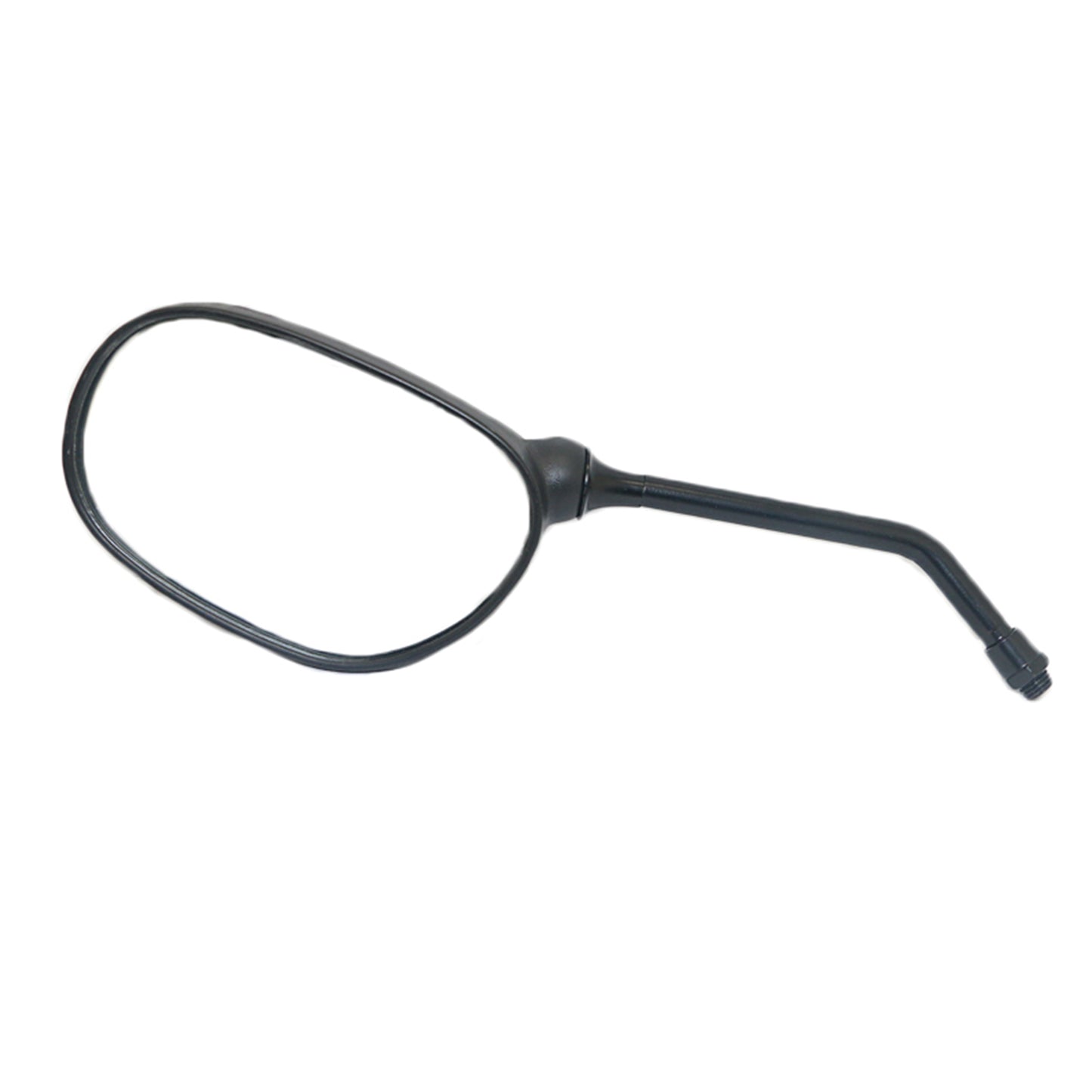 GOOFIT 8mm Sideview Mirror Rearview Black with Clamp Adaptor Replacement for Motorcycle Off Road Motorbike Scooter