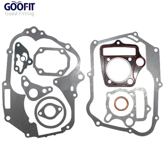 GOOFIT Complete Gasket Set Replacement For 110cc Kick Start Dirt Bike Motorcycles Accessory Gasket Set