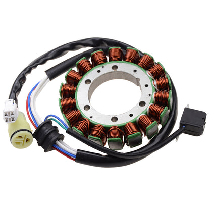 GOOFIT 18 Coil 7 Wire Magneto Stator Coil Ignition Generator Replacement For YFM350 2002-2004