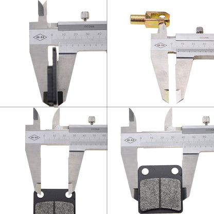 GOOFIT Rear Brake Assembly Master Cylinder Caliper With Brake Pads Replacement For SSR 125cc 110cc Pit Dirt Bike Chinese Scooter