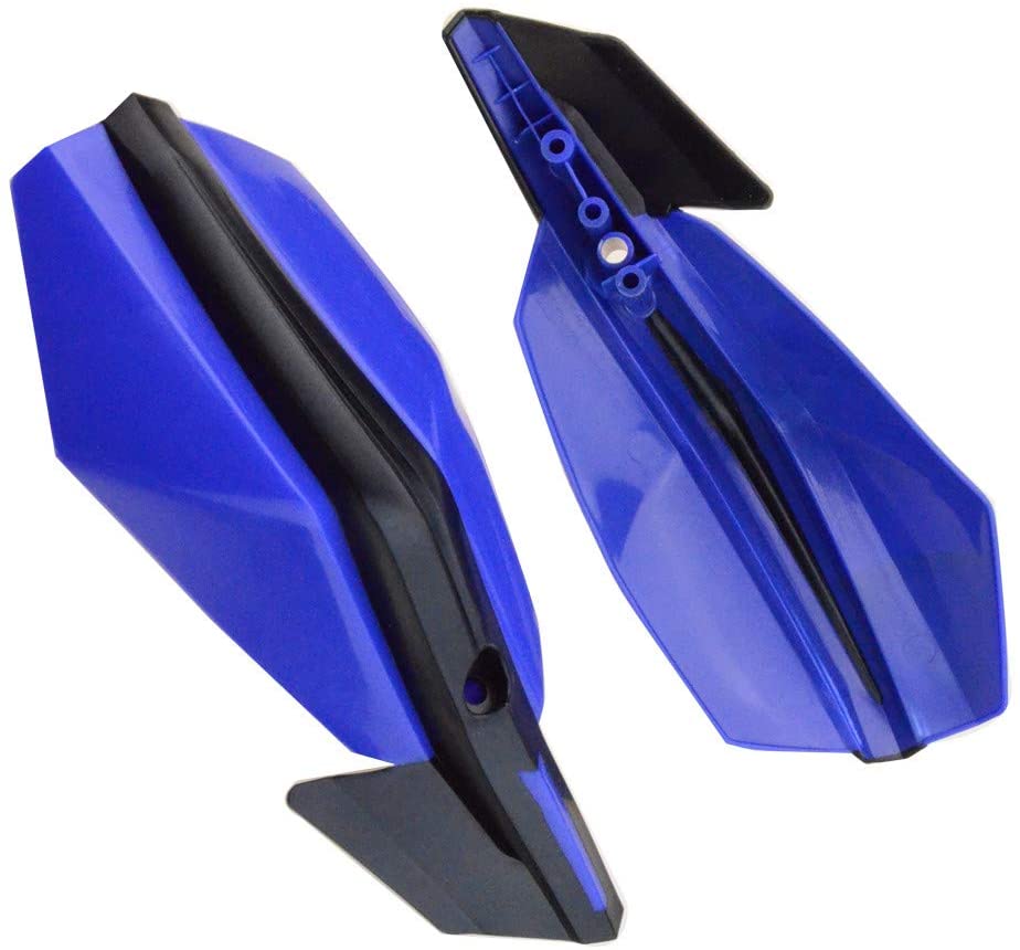 GOOFIT 7/8" 22MM Handguard Motocross Handlebar Hand Brush Guards Protector for Motocross Dirt Bike ATV Off Road Blue