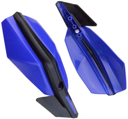 GOOFIT 7/8" 22MM Handguard Motocross Handlebar Hand Brush Guards Protector for Motocross Dirt Bike ATV Off Road Blue