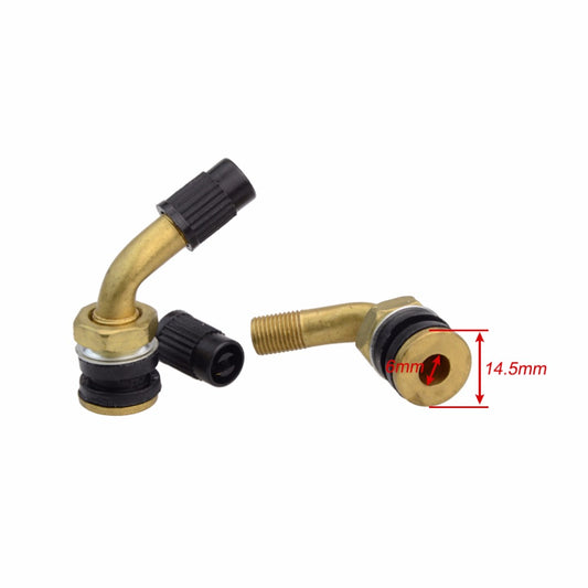 GOOFIT Tire Stem 14.5mm / 6mm Valve Caps Aluminium Car Dustproof Caps Tire Wheel Stem Air Valve Caps