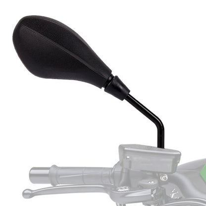 GOOFIT 10mm  Side Mirror Rearview Mirror Black 7/8" Handlebar Mirror Mount Clamp Replacement for all ATV Four-wheelers