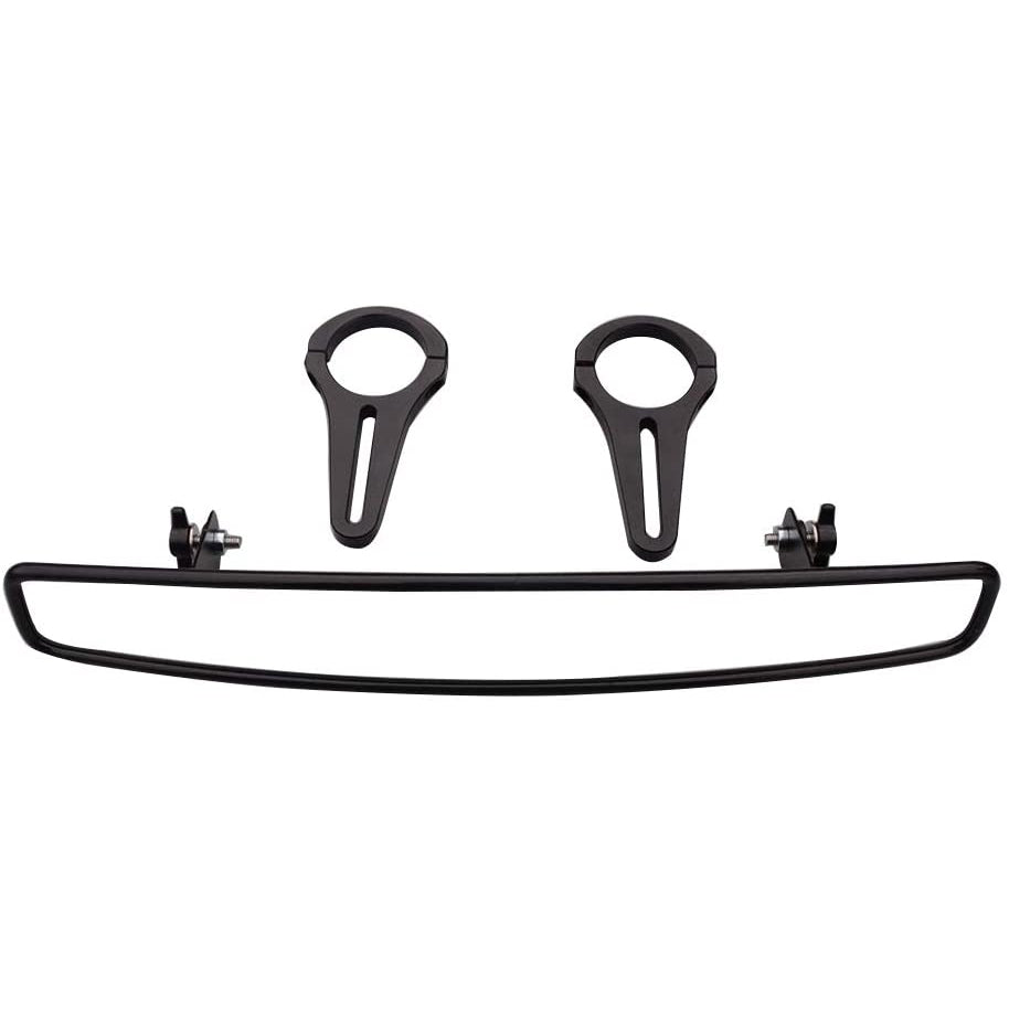 GOOFIT 15" Wide Rear View Center Mirror Convex Design with 1.75" Clamp Rubber Gasket Replacement For UTV Ranger RZR 570 800 900 1000 XP ATV