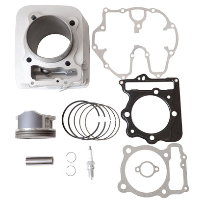 GOOFIT 85mm 397CC Cylinder Liners heads Engine Parts Spark Plugs Piston rings Gasket Kit Replacement for ATV Quad Sportrax 400X TRX400EX
