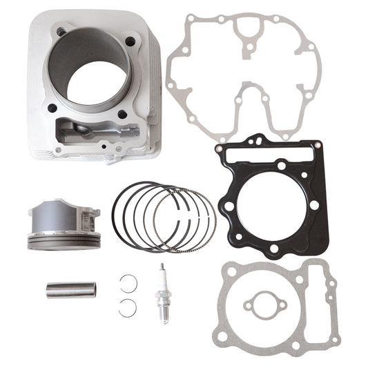 GOOFIT 85mm 397CC Cylinder Liners heads Engine Parts Spark Plugs Piston rings Gasket Kit Replacement for ATV Quad Sportrax 400X TRX400EX
