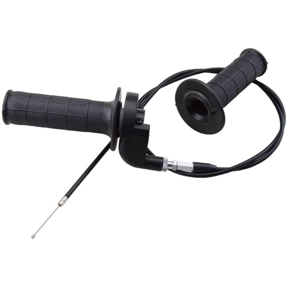 GOOFIT Twist Throttle Cable Housing Grips Set Mimi Bike Replacement For Mini Baja Doodlebug MOTOVOX MBX10 MBX11 and WARRIOR MB165 MB200 5.5HP 6.5HP196