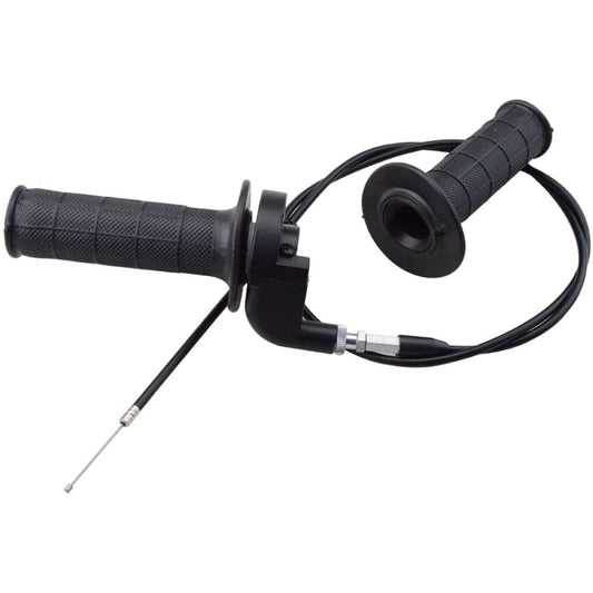 GOOFIT Twist Throttle Cable Housing Grips Set Mimi Bike Replacement For Mini Baja Doodlebug MOTOVOX MBX10 MBX11 and WARRIOR MB165 MB200 5.5HP 6.5HP196