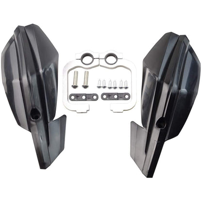 GOOFIT 7/8" 22MM Motocross Handlebar Hand Brush Guards Protector for Motocross Dirt Bike ATV Off Road Black