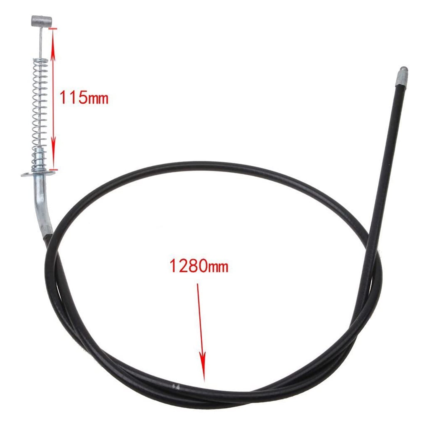 GOOFIT 50.4" Front Brake Cable Set Replacement For GY6 150cc ATV Motorcycle Pit Bike Go Kart 2pcs/set