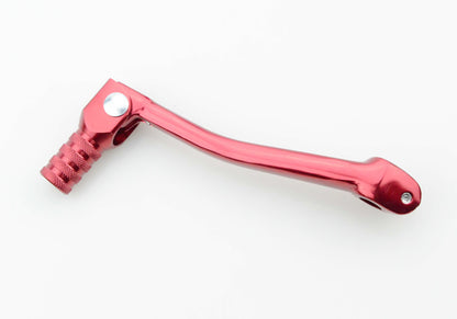 GOOFIT RED Motorcycle CNC Aluminum Folding Gear Shift Lever Fit 110cc Dirt Bike Pit Bikes Gear Lever Replacement for Most of Motorcycle ATV Dirt Pit B