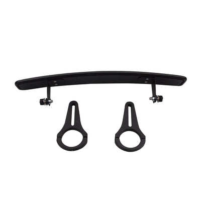 GOOFIT 15" Wide Rear View Center Mirror Convex Design with 1.75" Clamp & Rubber Gasket For UTV Ranger RZR 570 800 900 1000 XP ATV Talon Black