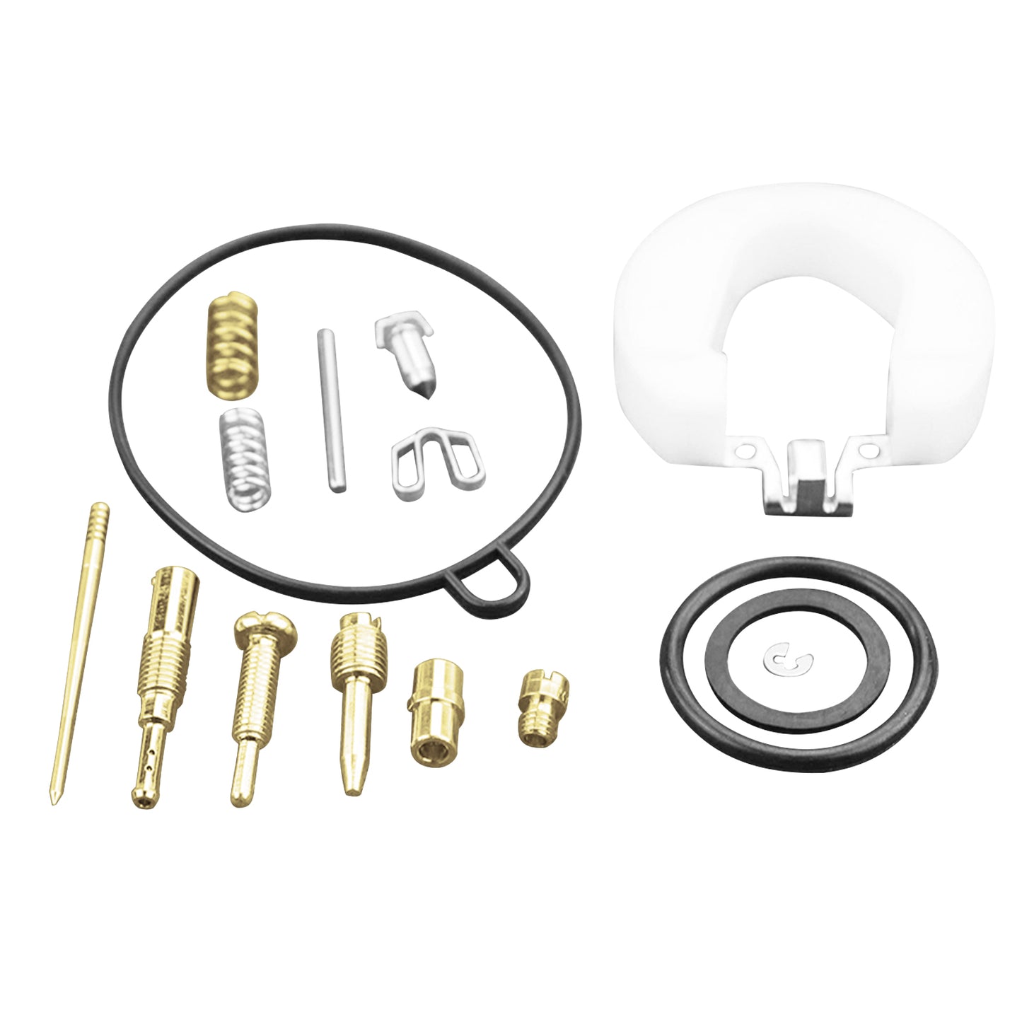 GOOFIT 19mm Carburetor Repair Kits Replacement for 90cc Horizontal Engine ATV Dirt Bike & Go Kart