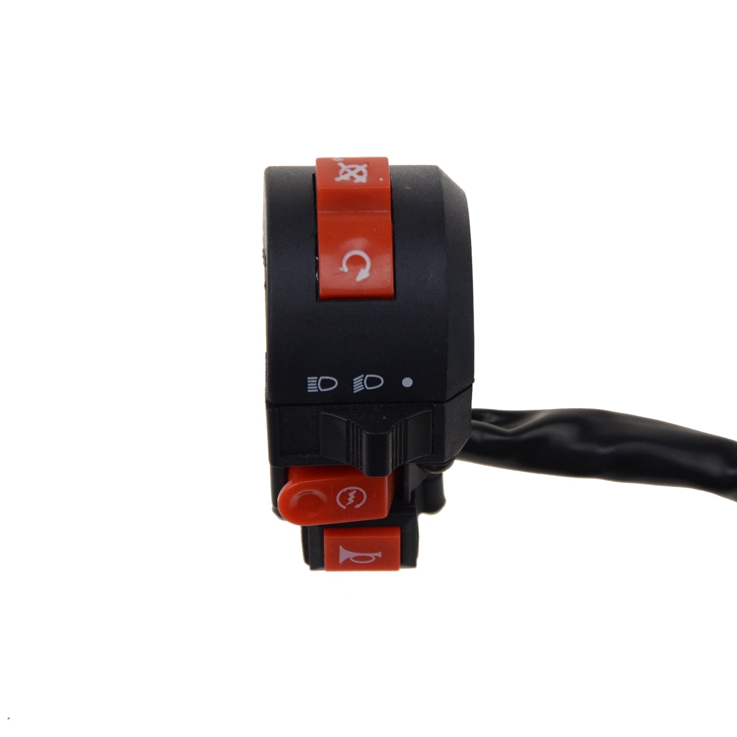 GOOFIT 7/8" 22mm Handlebar 4 Function 9 Pin Right Start Switch with Horn Button Replacement for 50cc 70 cc 90cc 110cc 125cc 150cc 200cc 250cc Chinese