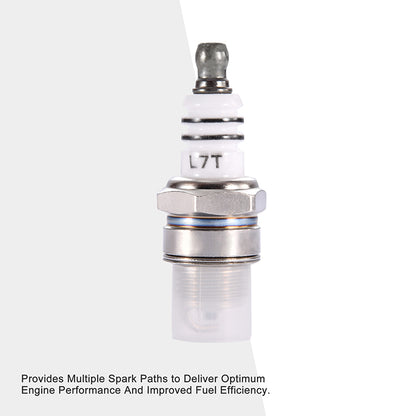 GOOFIT L7T Spark Plug replacement for 2 Stroke 33cc 43cc 47cc 49cc Pocket Bike Mini Chopper 4Piece