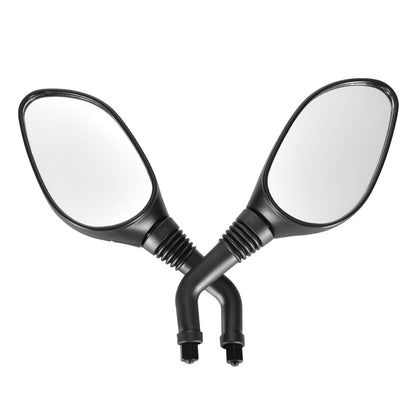 GOOFIT 8mm Black Rear View Mirror Replacement for GY6 50cc 125cc 150cc 250cc Scooter Moped Motorcycle