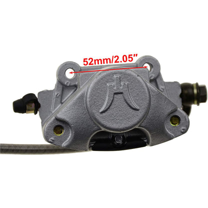 GOOFIT Motorcycle Disc Brake Master Cylinder Quad Caliper Replacement For 50cc 70cc 90cc 110cc125cc Dirt Bike Scooter
