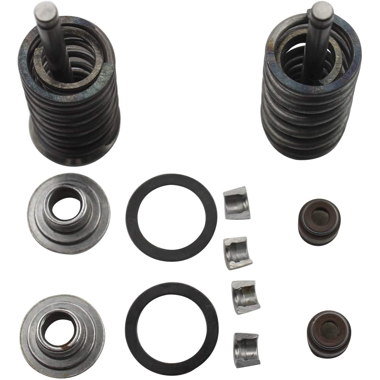GOOFIT Cylinder Head 66mm Valve Assembly Replacement for 70cc 90cc 110cc Taotao Roketa Sunl Chinese Mini ATV Quad Horizontal Engine Pocket Dirt Bike