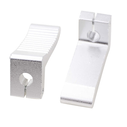 GOOFIT 1 Pair Small Foot Peg 7 shaped foot pedals Replacement For 2 Stroke 47cc 49cc Pocket Bike