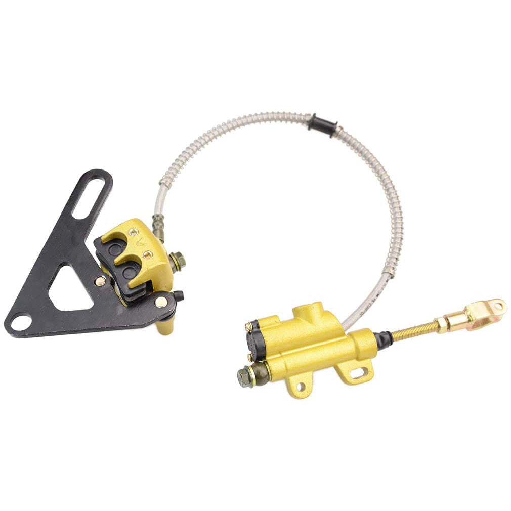 GOOFIT Foot Brake Assembly Replacement For 110cc 125cc Apollo Dirt Bike ATV Quad