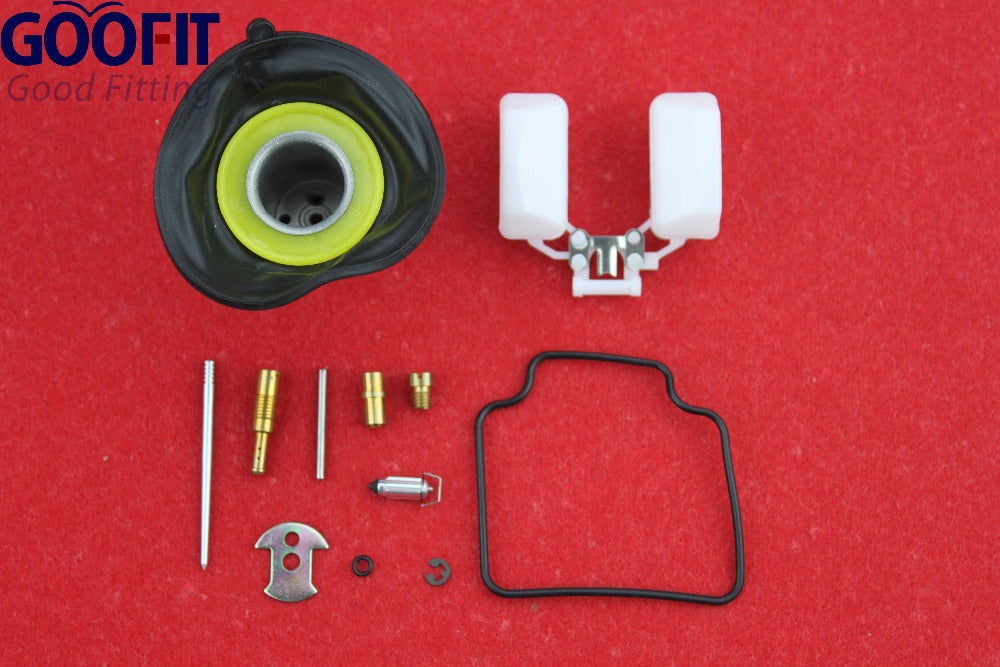 GOOFIT 24mm PZ24 Carburetor Repair Rebuild Kit Replacement For GY6 150cc ATV Quad Moped Scooter