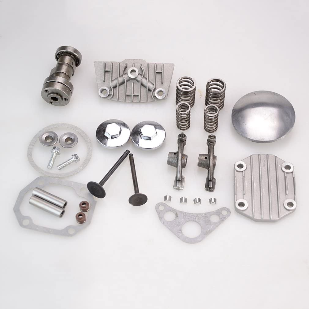 GOOFIT Completed Cylinder Head Replacement for 4 Stroke 110cc Motorcycle Engine ATV Go Kart Dirt Bike