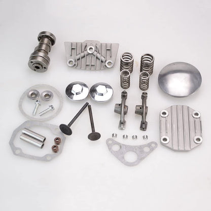 GOOFIT Completed Cylinder Head Replacement for 4 Stroke 110cc Motorcycle Engine ATV Go Kart Dirt Bike